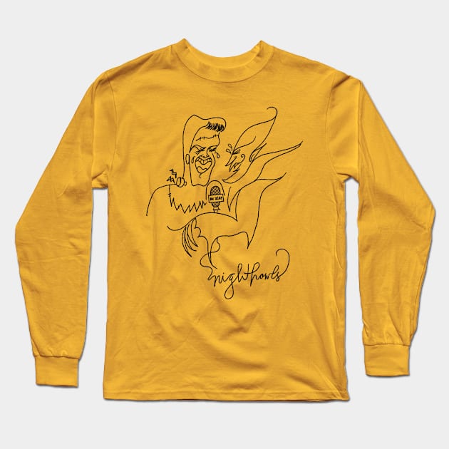 Night Howls: On Aire* Long Sleeve T-Shirt by Night Howls